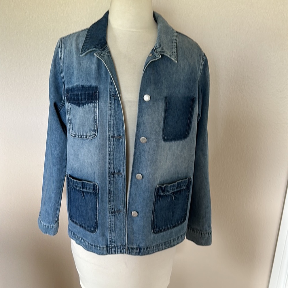 Denim jacket. Loose fit. NWOT